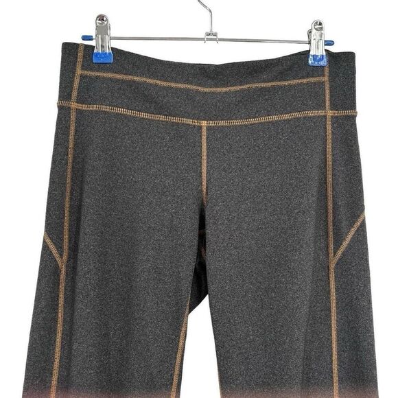 Athleta Capri Leggings Heathered Gray Small - Picture 3 of 8